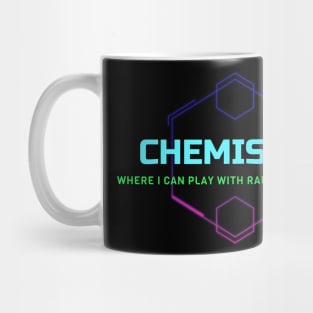 Chemistry:  I Can Play with Radiation Mug